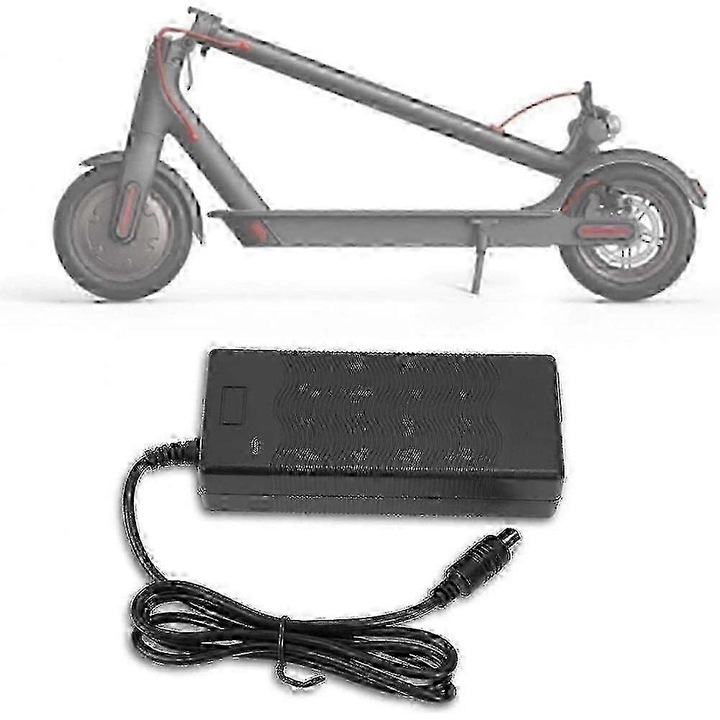 Scuter electric pliabil 500W, viteza maxima 21.7mph, autonomie 23 mile, roti solide 8.5"