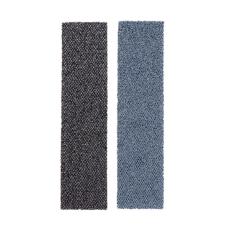 Филтри за климатик, комплект от 2, технология със сребърни йони, ефективност 98% PM2.5, 5.2x21 см, многоцветни