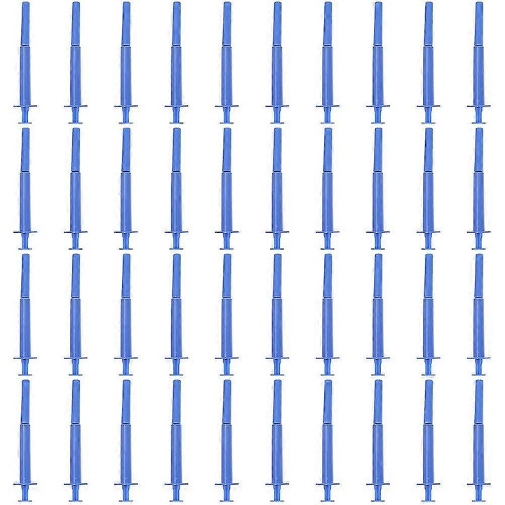 Set 40 aplicatoare vaginale de unica folosinta, albastru, 10.30x1.30x1.30cm