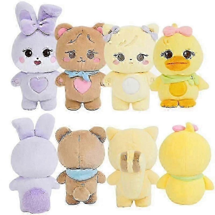 Papusa de plus 20cm, set 4 bucati, Jucarii de Halloween, Multicolor