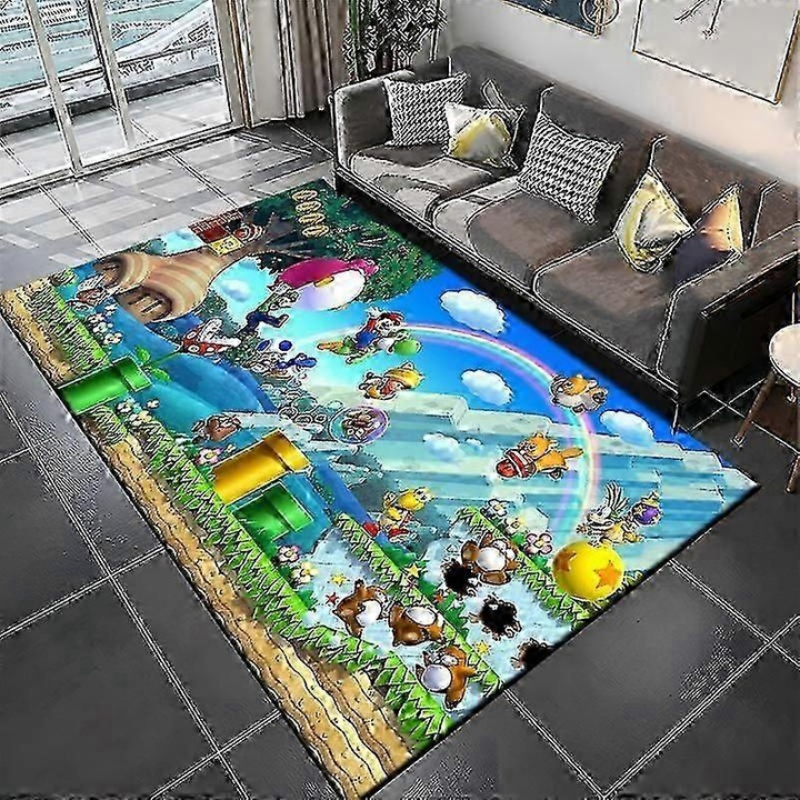 MINISO téglalap alakú szőnyeg, klasszikus stílusú, többszínű, 150x200cm