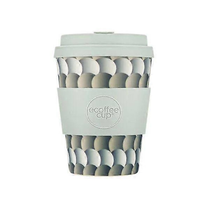 Термо чаша за многократна употреба Ecoffee, 355 мл, изработена от растителни материали, без BPA, модерен дизайн, цветна