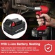 Кутия за литиево-йонна батерия M18b, 18V, метална, черна