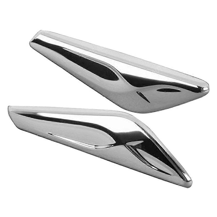 Capac semnalizare laterala pentru X3 X4 F25 F26, argintie, set 1 buc.