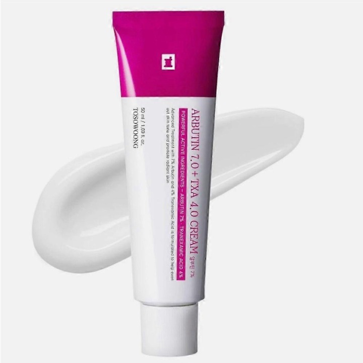 Tosowoong 7% Arbutin 4% Tranexamic Acid arckrém 50ml, intenzív pigmentáció elleni ápolás