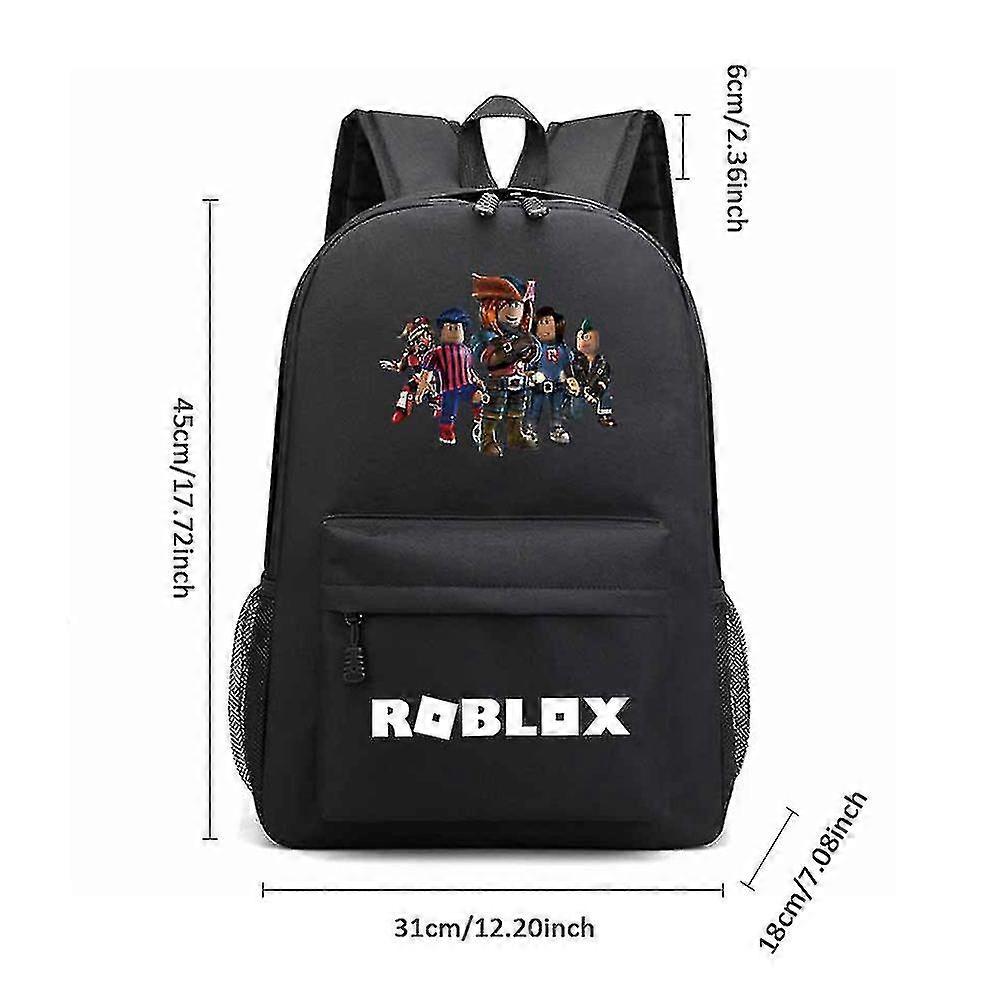 Rucsac laptop, model Roblox Galaxy, capacitate mare, 45cmx18cmx31cm, impermeabil, pentru scoala si calatorii