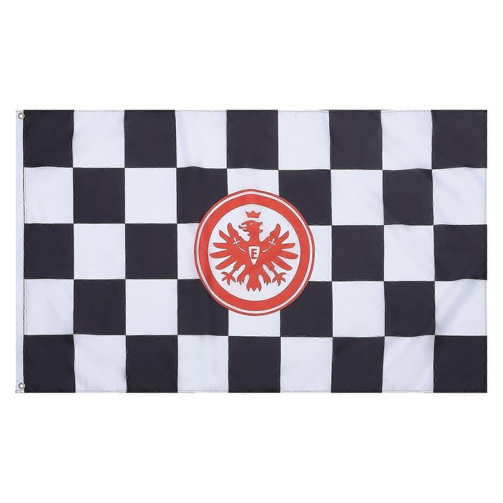Steag Eintracht Frankfurt, multicolor, 150x90cm, material din panza banner