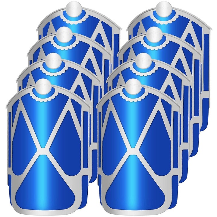 Set 8 cartuse de inlocuire pentru capcana de insecte Zevo M364, 15.3x10x3.4cm, fara miros