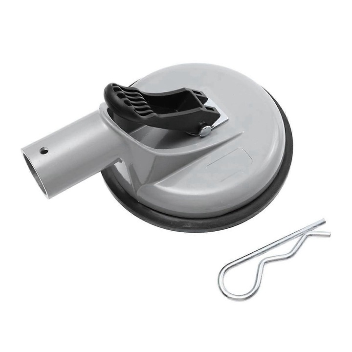 Suport pentru steag cu ventuza, aluminiu, 16x11.8x8cm, set 1 bucata