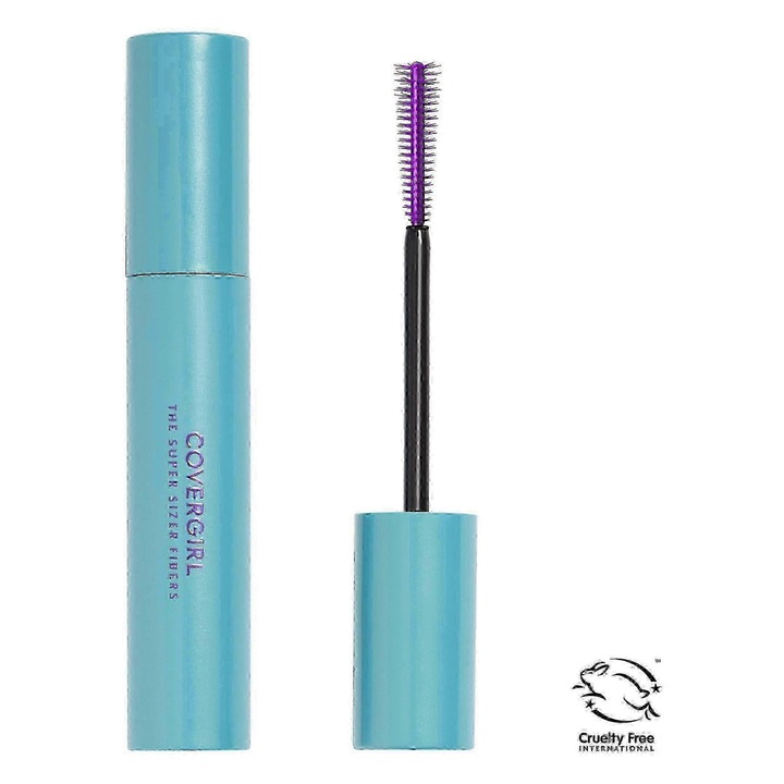 Mascara COVERGIRL Super Sizer Fibers, 400% volum, negru, 1 buc