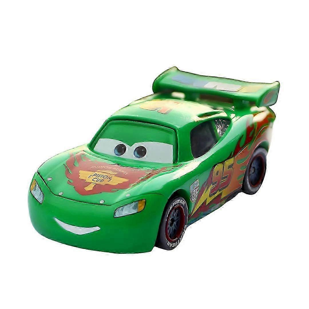 Masinuta diecast Cars 3 Lightning McQueen & Mack 1:55, metal