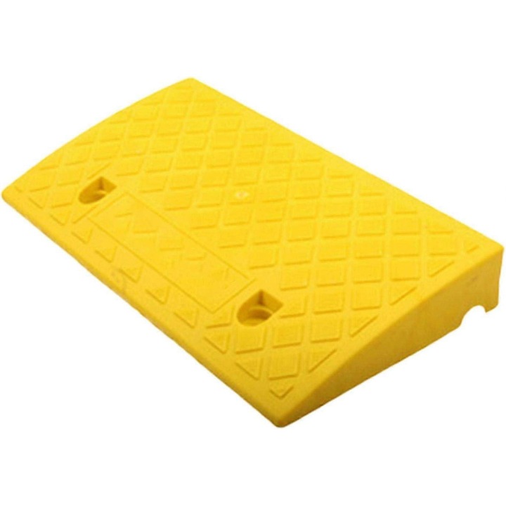 Мобилна PVC рампа, 50x27x9см, черна, за стълби 9-12см