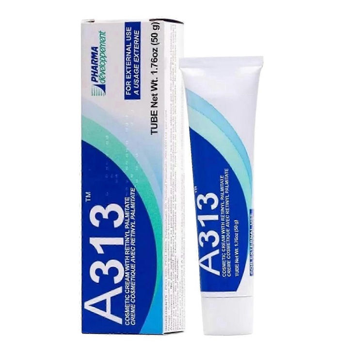 Crema de fata A-313 cu Retinol 50ml, anti-imbatranire, reduce porii, trateaza petele