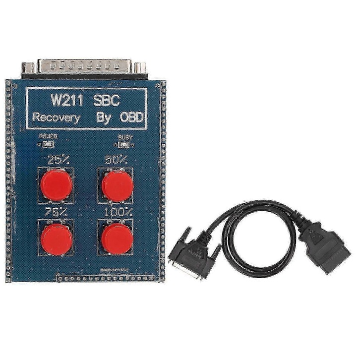 Инструмент за ремонт на ABS SBC, резервен C249F, за Mercedes Benz W211 E Class и R230 SL Class, с LED индикатор, син