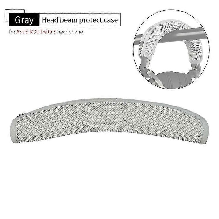 Casca de protectie pentru casti ASUS ROG Delta S, set, negru/gri, 26x10.5cm