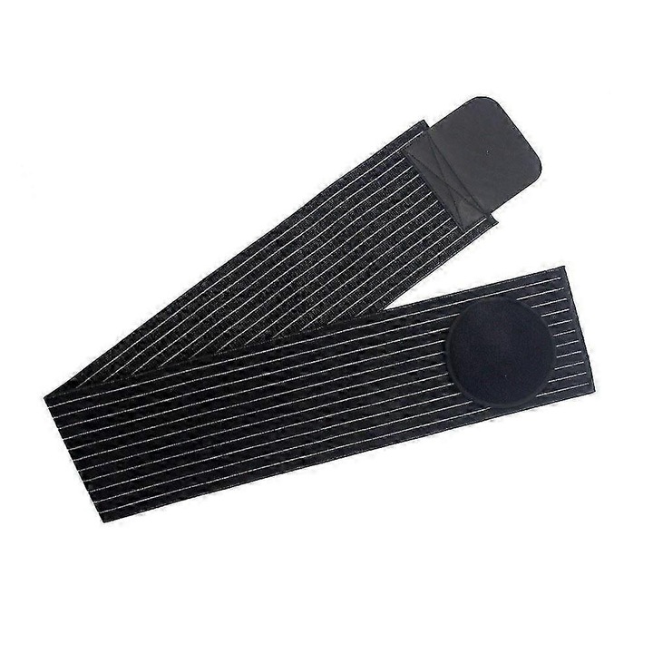 Curea pentru hernie ombilicala, neagra, M, material elastic respirabil