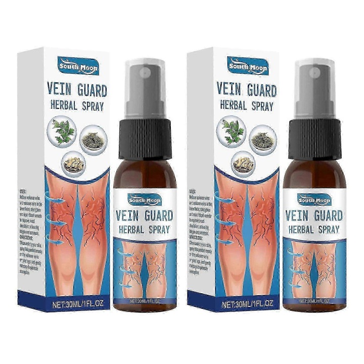 Visszér spray, 30ml, 2 darabos készlet, természetes összetevők