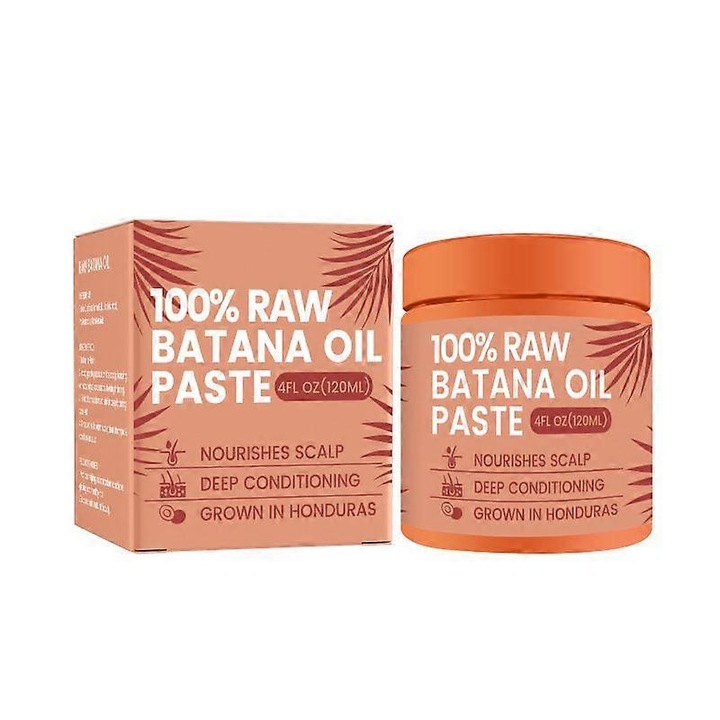 100% чисто масло от Батана, Третиране на коса, 120 мл, Подхранваща маска за скалп, Унисекс