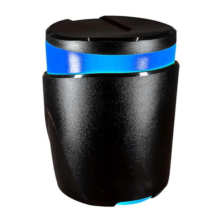 Dozator de snacks-uri, 12cmx7.5cm, silicon, negru