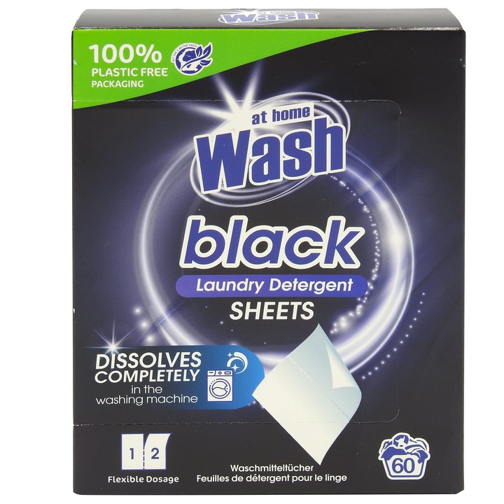 Detergent At Home foi de de rufe 60 buc negru