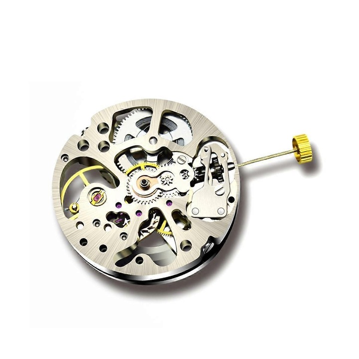 Mecanism automat de ceas, argintiu, 27x5.96mm