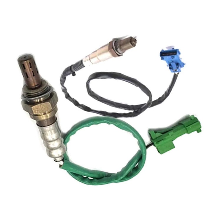 Set 2 senzori de oxigen, negru-verde, pentru 1007 106 206 207 306 307 406 407 607 Bipper Partner 1.1 1.4 1.6
