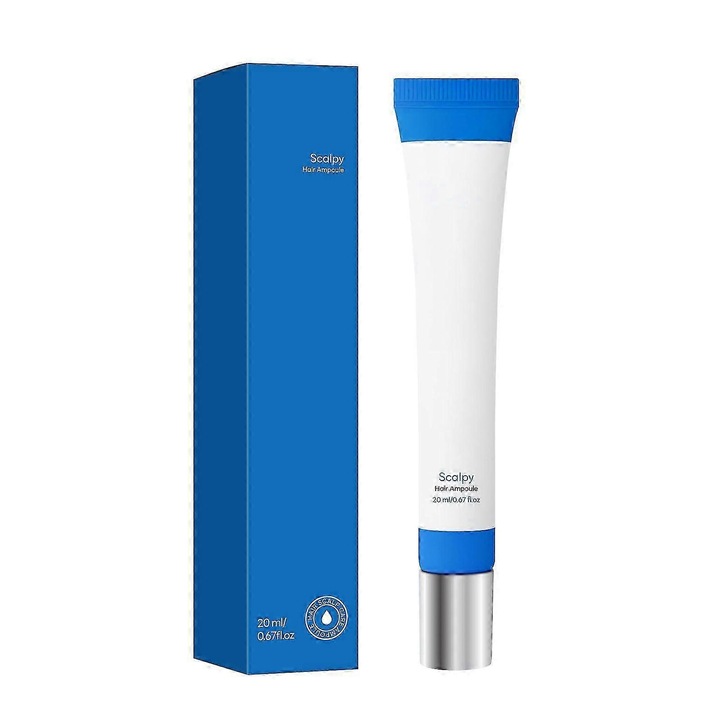 Serum pentru cresterea parului, cu Acid Salicilic si Mentol, non-gras, 1pc