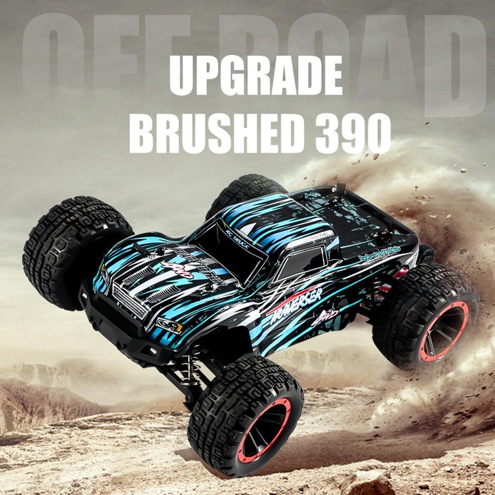 Masina electrica cu telecomanda Nexo Power PROFESIONISTA 1:14 Off Road 55 km/h 4 x 4 Nexo Profesional 4WD cu suspensie independenta si protectie motor High speed