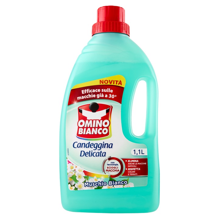 Omino bianco деликатен хлор с аромат на мускус 1 л