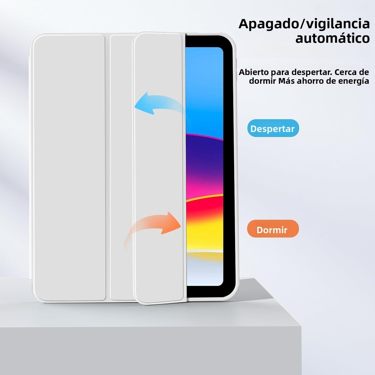 Husa de protectie pentru tableta, potrivita pentru iPad (A16) 11 Generation 11 inch 2025, husa pentru iPad 10th 10, 9 inch 2022, Gri