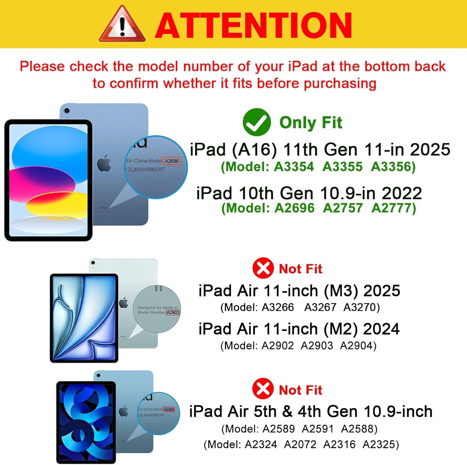 Husa Inteligenta compatibila cu Apple iPad (A16) 11 generatie 2025 / iPad 10th 10.9" 2022, Unghiuri Ajustabile, cu suport pentru stilou, husa inteligenta cu suport pliabil in trei, Negru