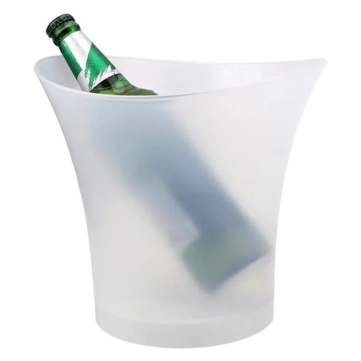 Frapiera LED 7L cu Boxa Bluetooth si Lumina Ambientala Multicolora