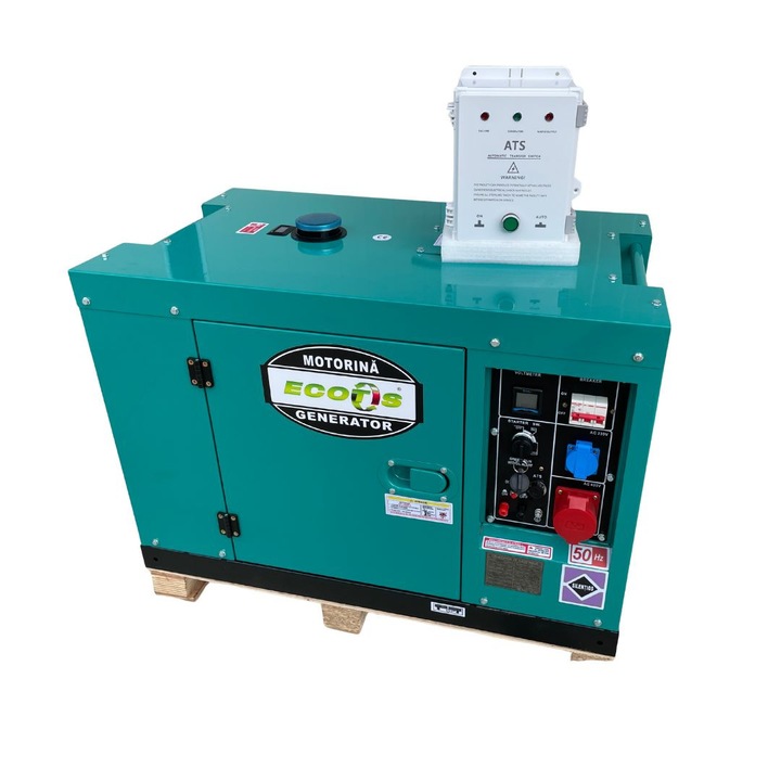 Generator curent pe motorina 8 kw Ecotis
