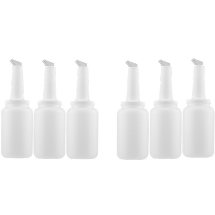 Set 6 sticle 2, 5l stocare si dozare siropuri