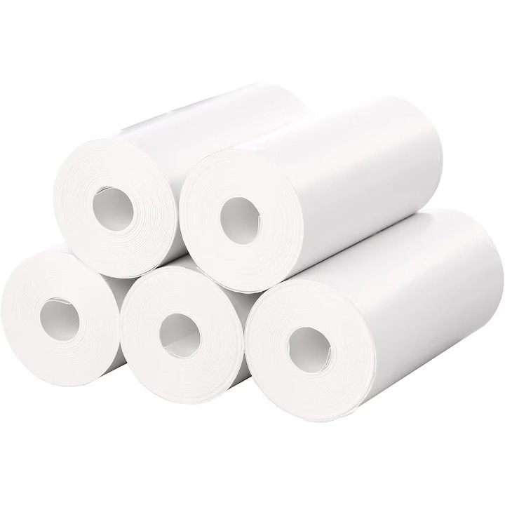 Set 5 Role de Hartie Stone® pentru Imprimanta si Aparate Foto cu Printare Instantanee Pentru Copii, Universal