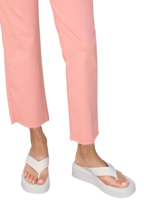 Steve Madden papuci flip fop Carlene, alb murdar, 39