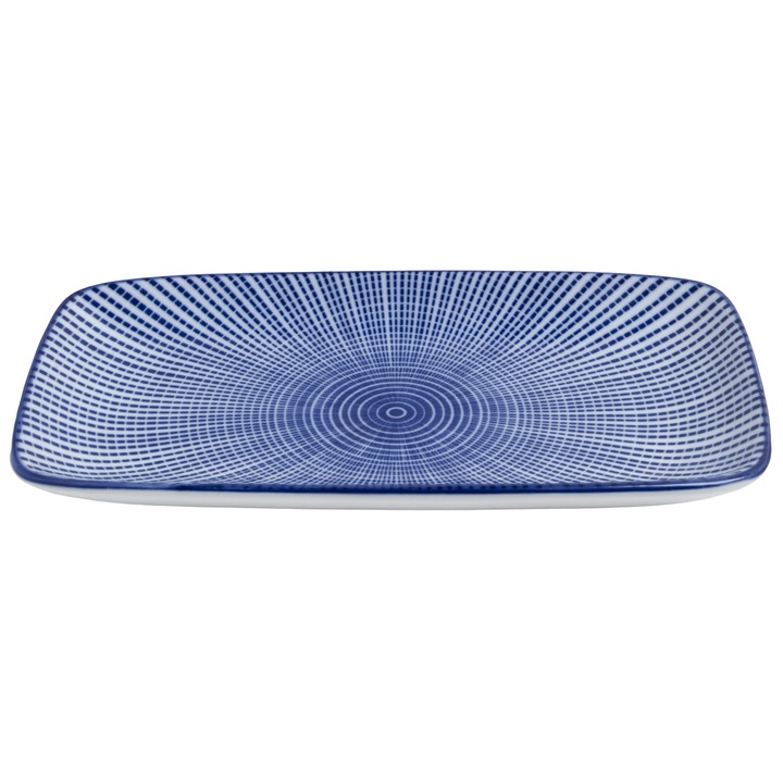 Platou pentru sushi 22.5 cm Tokusa Blue