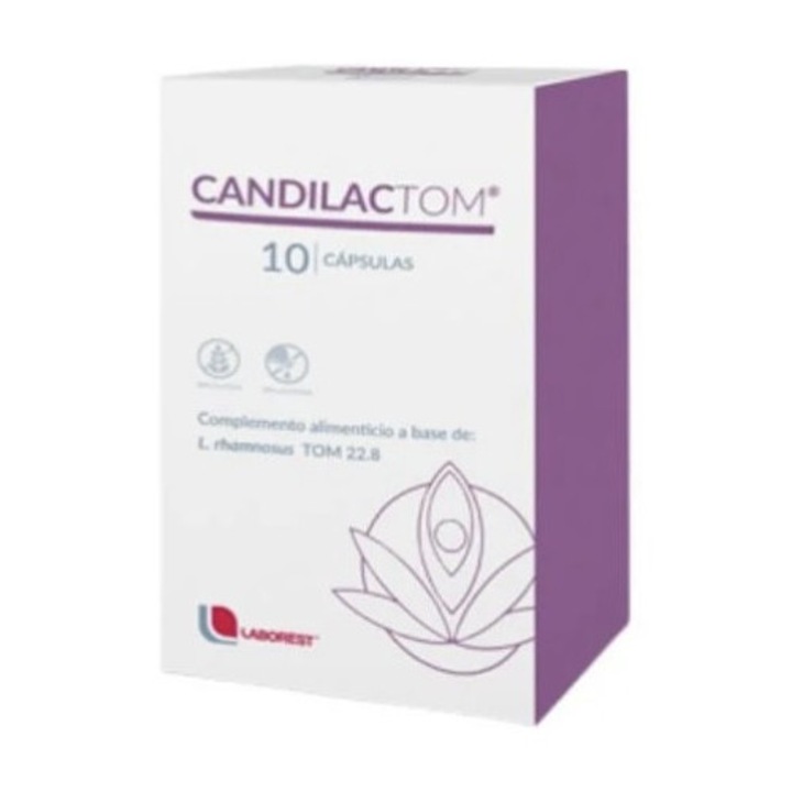 Suplimennt alientar cu L.rhamnosus, Candilactom 10 capsule
