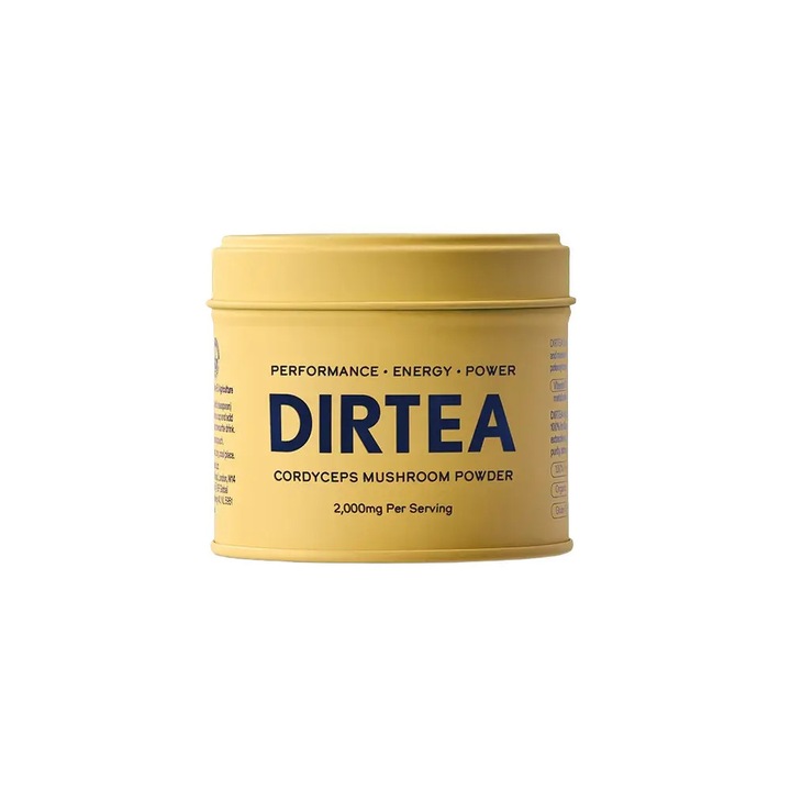 Pudra organica, DIRTEA, Performance Powder, cu extract de Cordyceps si B12, imbunatatirea performantei fizice, cresterea energiei si vitalitatii, reduce oboseala, ajuta la imunitate, 60 g