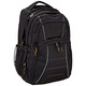 Rucsac pentru laptop, Amazon Basics, negru, 17 inch, cu bretele căptușite și compartimente organizatoare