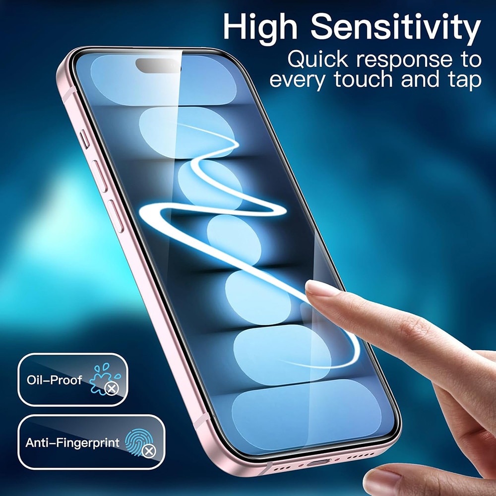 Folie ecran pentru iPhone 16 Pro, transparenta