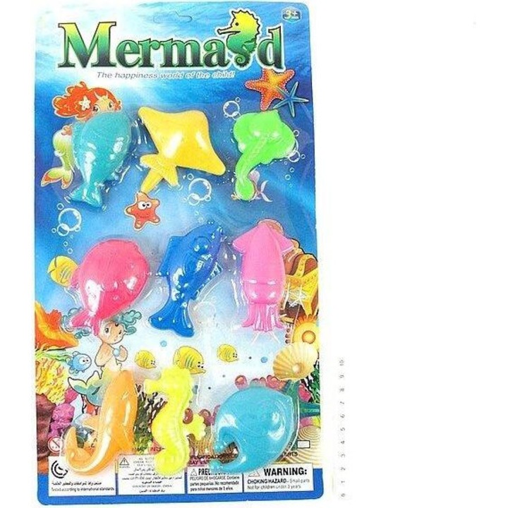 Figurine animale marine set 9 bucati, Adar