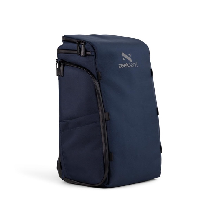 Rucsac şcoală Minecraft, Zeeksack The Organizer, albastru, 30L, 18.9x15.75x7.09cm