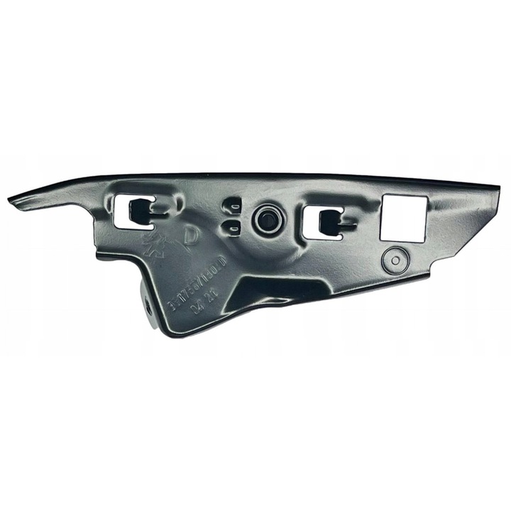 Плъзгач за броня, Peugeot, 308 II Лифт, Монтаж на плъзгач за броня, OE номер 98178672 B02G, Състояние: Оригинално, Ново, Страна на монтаж: Лява (Шофьорска страна)