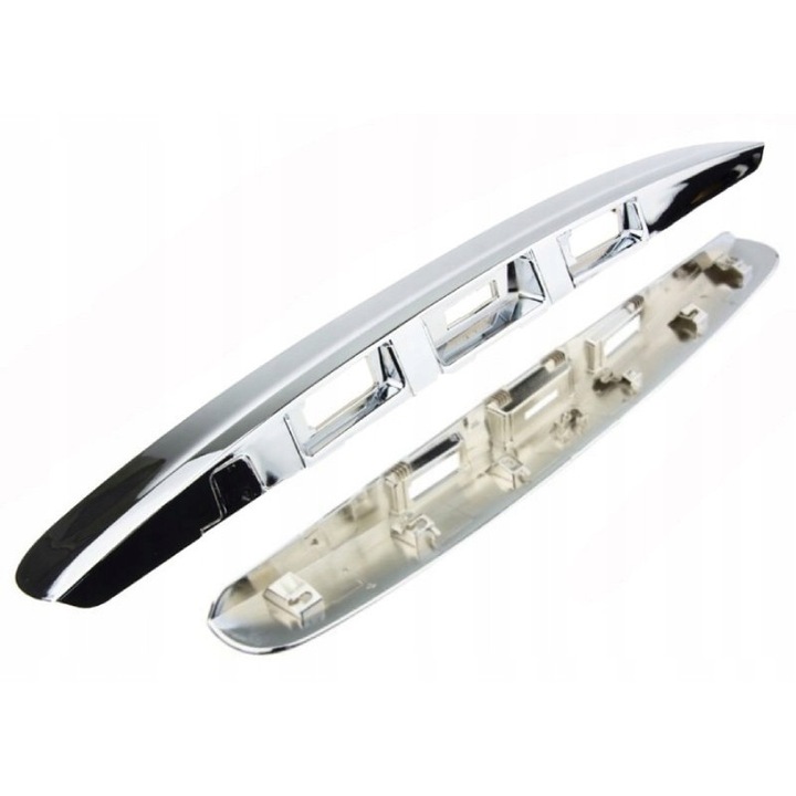 Csomagtérajtó Fogantyú Burkolata, Nissan, Qashqai (2006-2013), Anyaga Műanyag, Színe Króm, Katalógusszám 90812-Jd00H, 90812-Jd20H, 90812-Jd40H, Állapot: Új, Gyári Csomagolásban