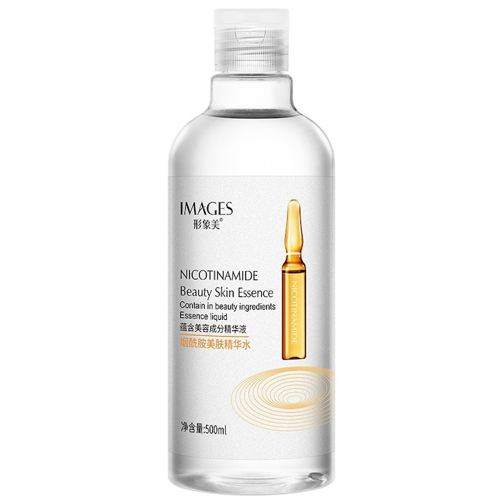 Hidratáló és nyugtató arctonik niacinamiddal és hialuronsavval – 500 ml