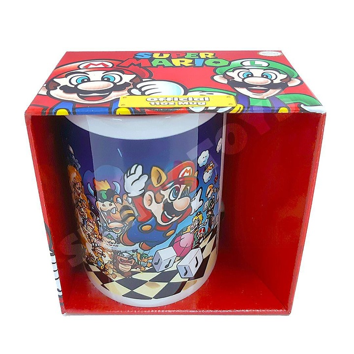 Kerámia bögre Super Mario Bros. Art, 315 ml