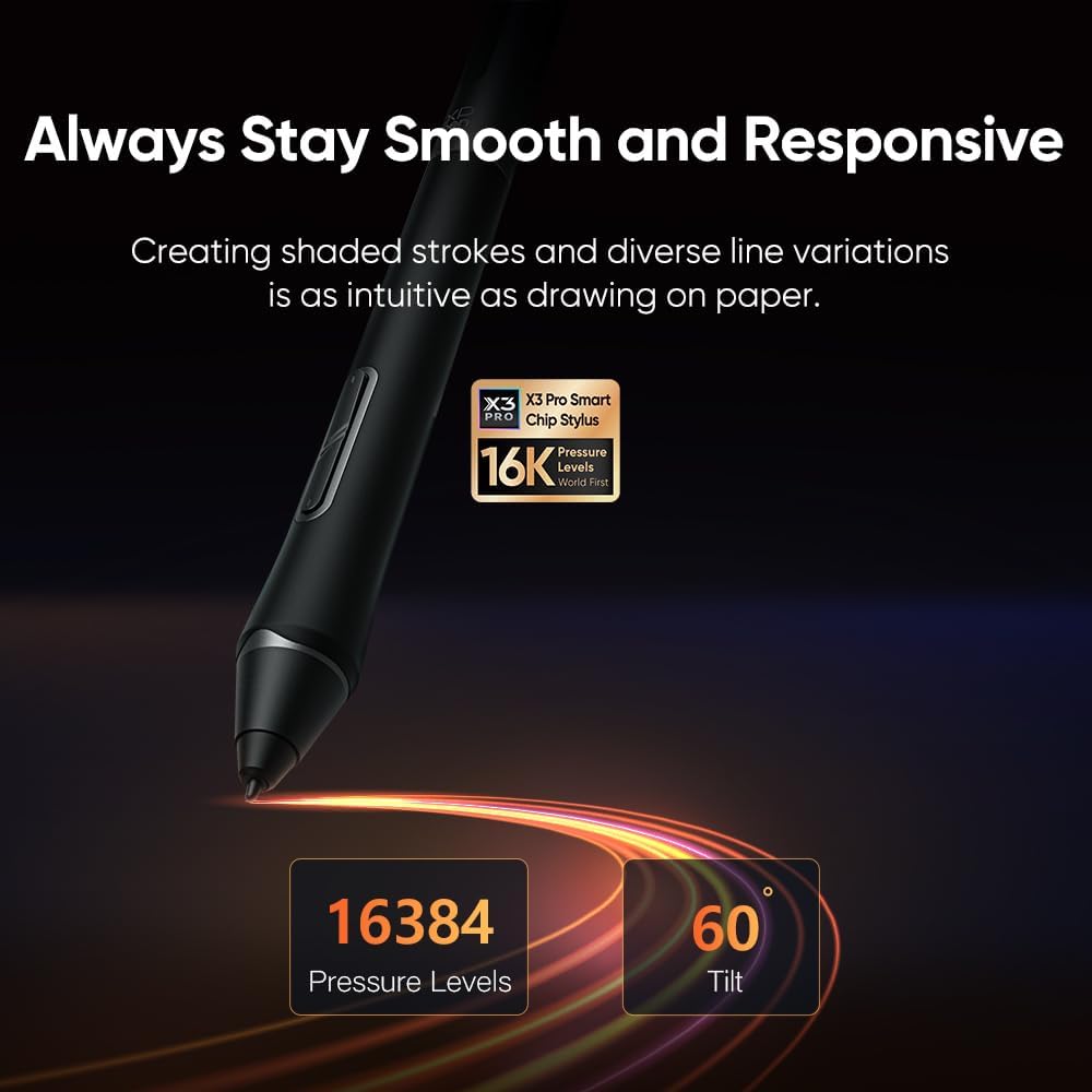 Tableta grafica, XP-PEN, Artist 22 Pro Gen 2 2.5K QHD, 16K X3 Pro Pen ...