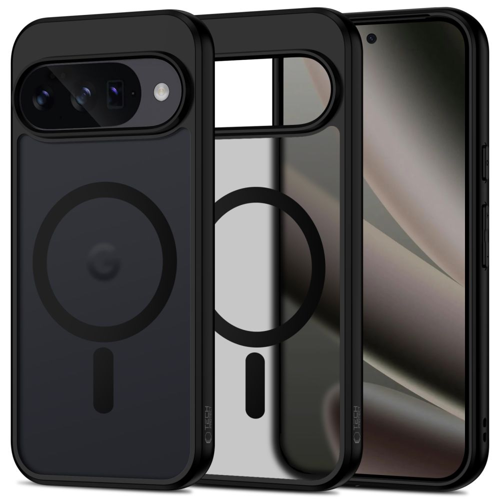 Carcasa TECH-PROTECT MAGMAT MagSafe compatibila cu Google Pixel 10 / 10 Pro Matte Black