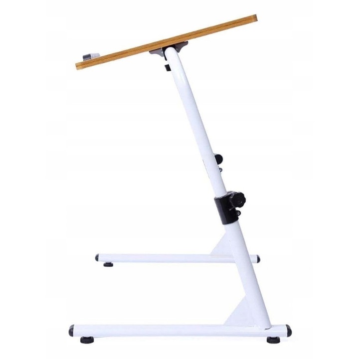 Masa pliabila din lemn pentru laptop Hodbehod, 40x60cm, inaltime reglabila